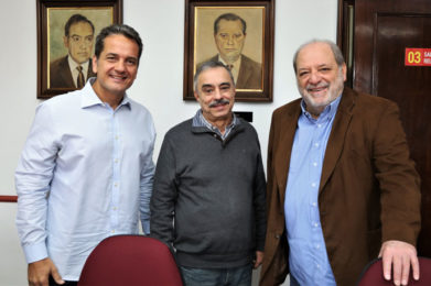 Ari Barcellos, Paulo Roberto Machado e Paulo Cesar Ferrari